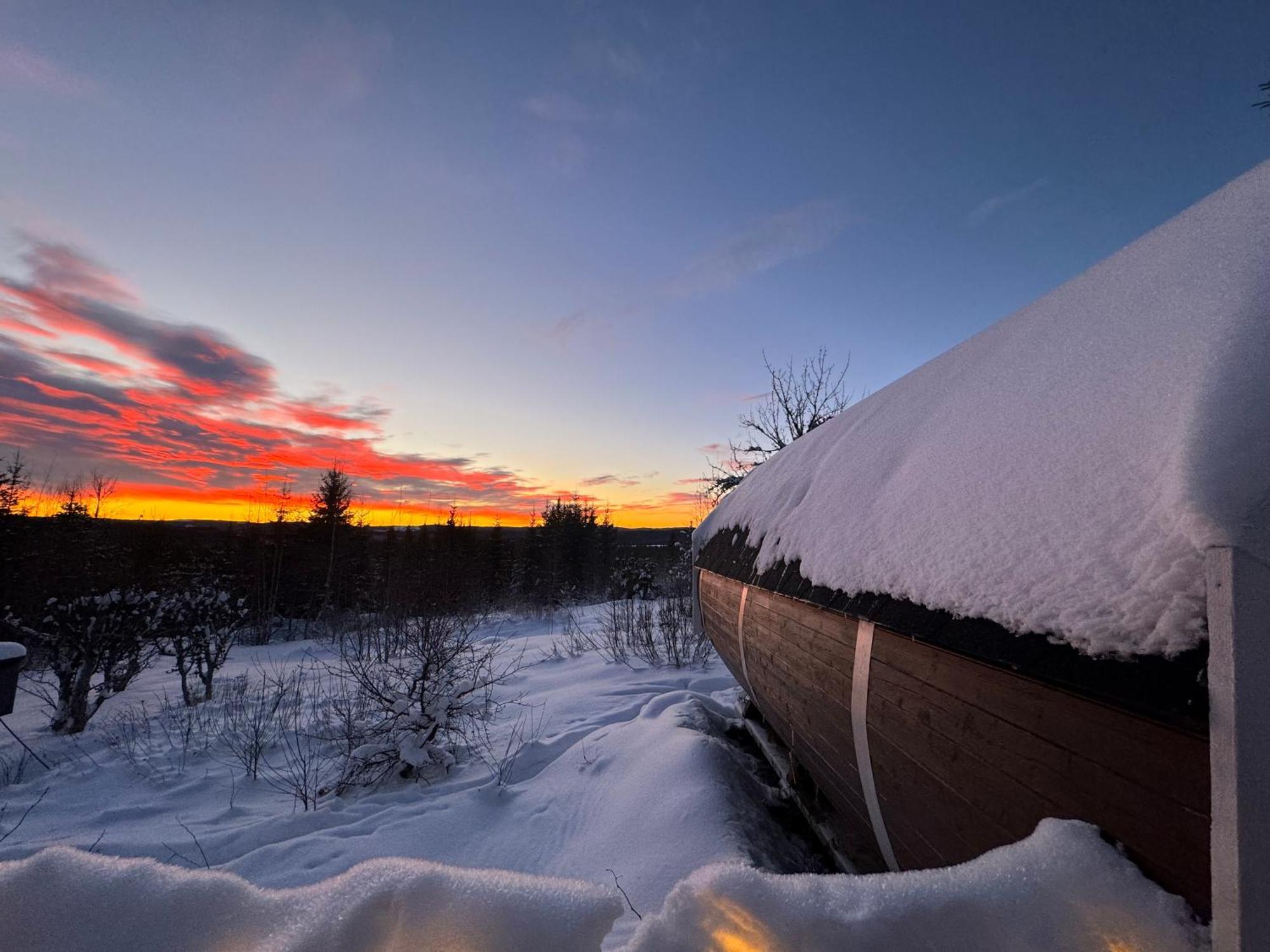 Cozy Forest Cabin With Amazing Mountain View Torsby Esterno foto
